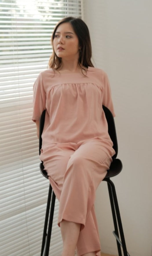 Whitney Polycotton Sets Pink