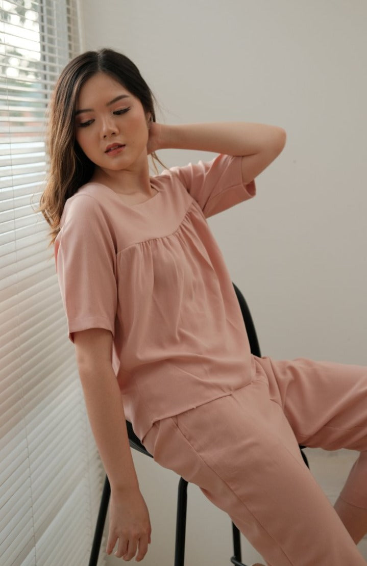 Whitney Polycotton Sets Pink