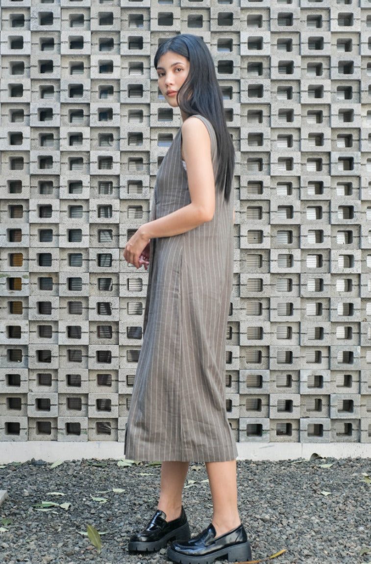 Shirley Pure Linen Blazer Olive Green