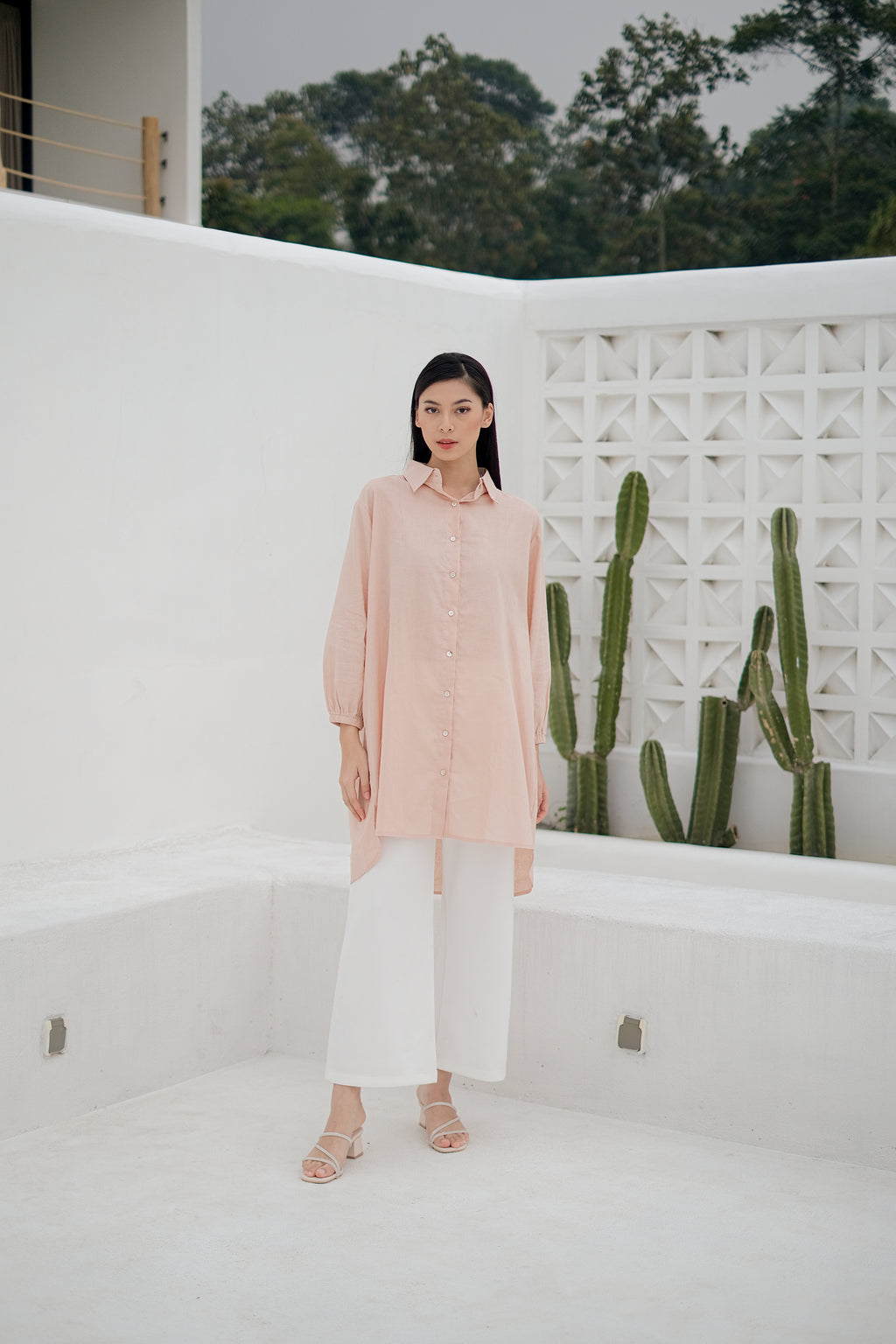 Ivona Blouse Dusty Pink