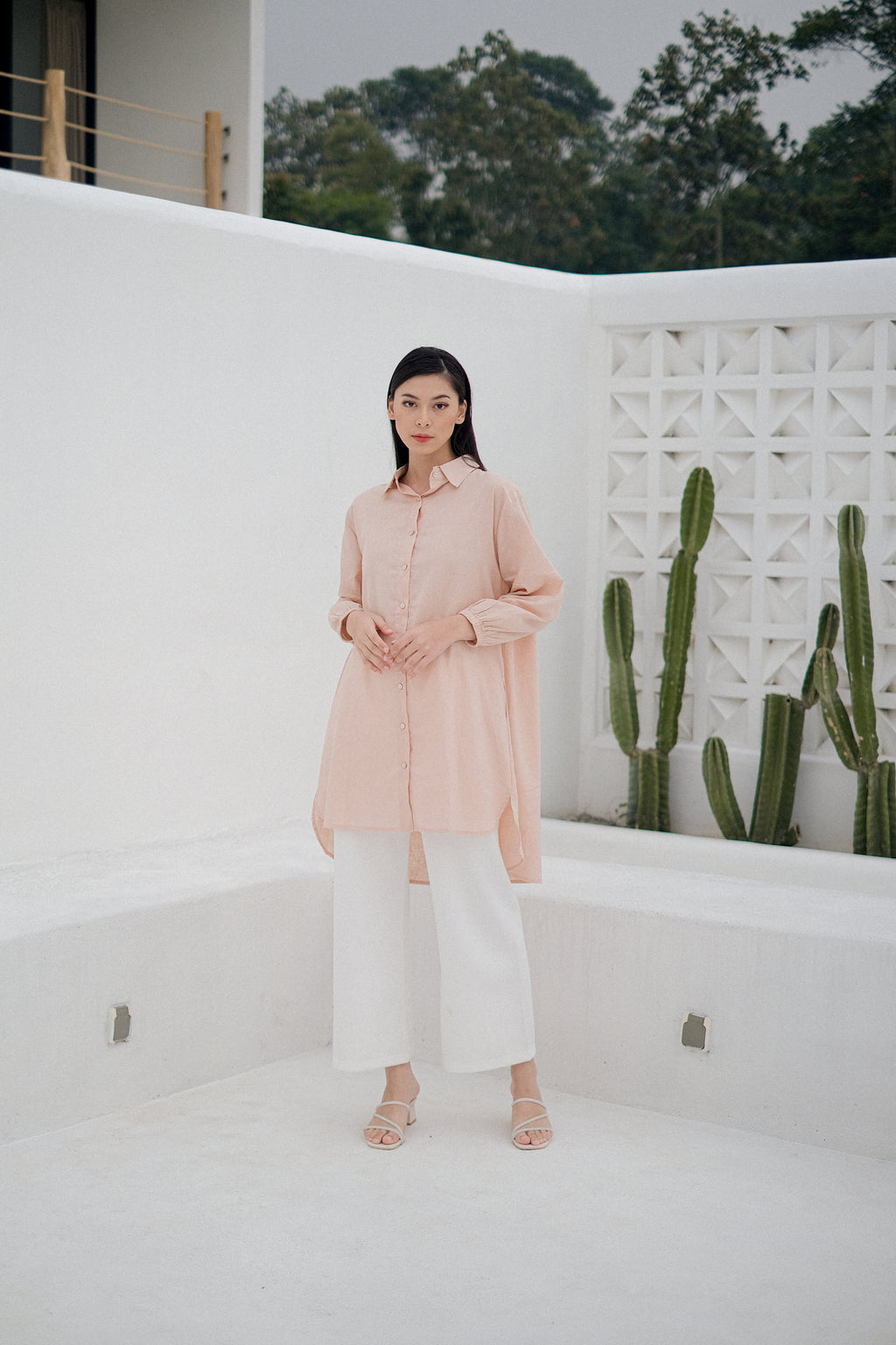 Ivona Blouse Dusty Pink