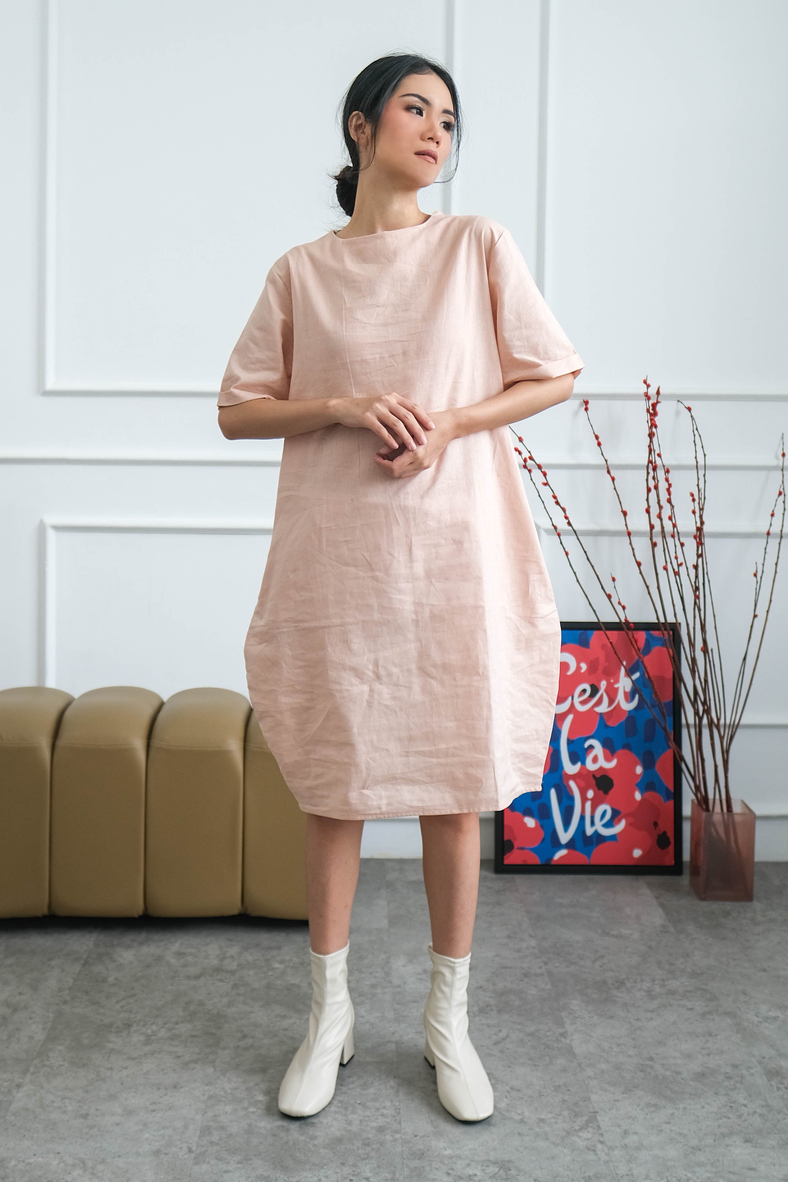 Amy Linen Dress