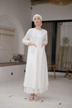 Load image into Gallery viewer, Wilda Dress Cream
