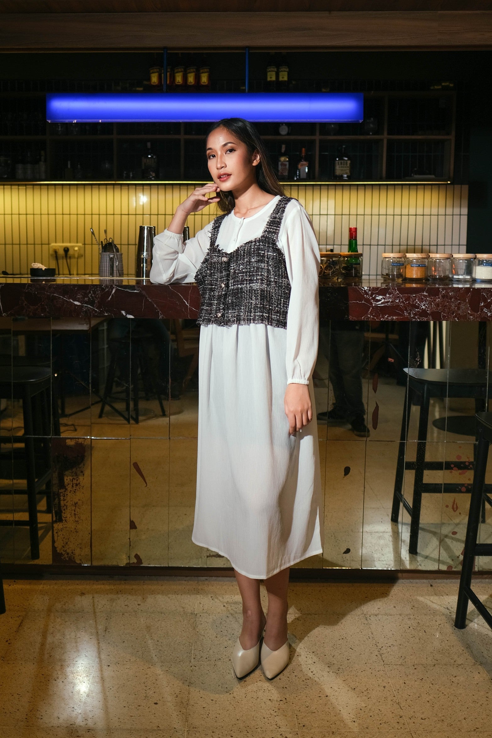 Elmar Flowy Dress
