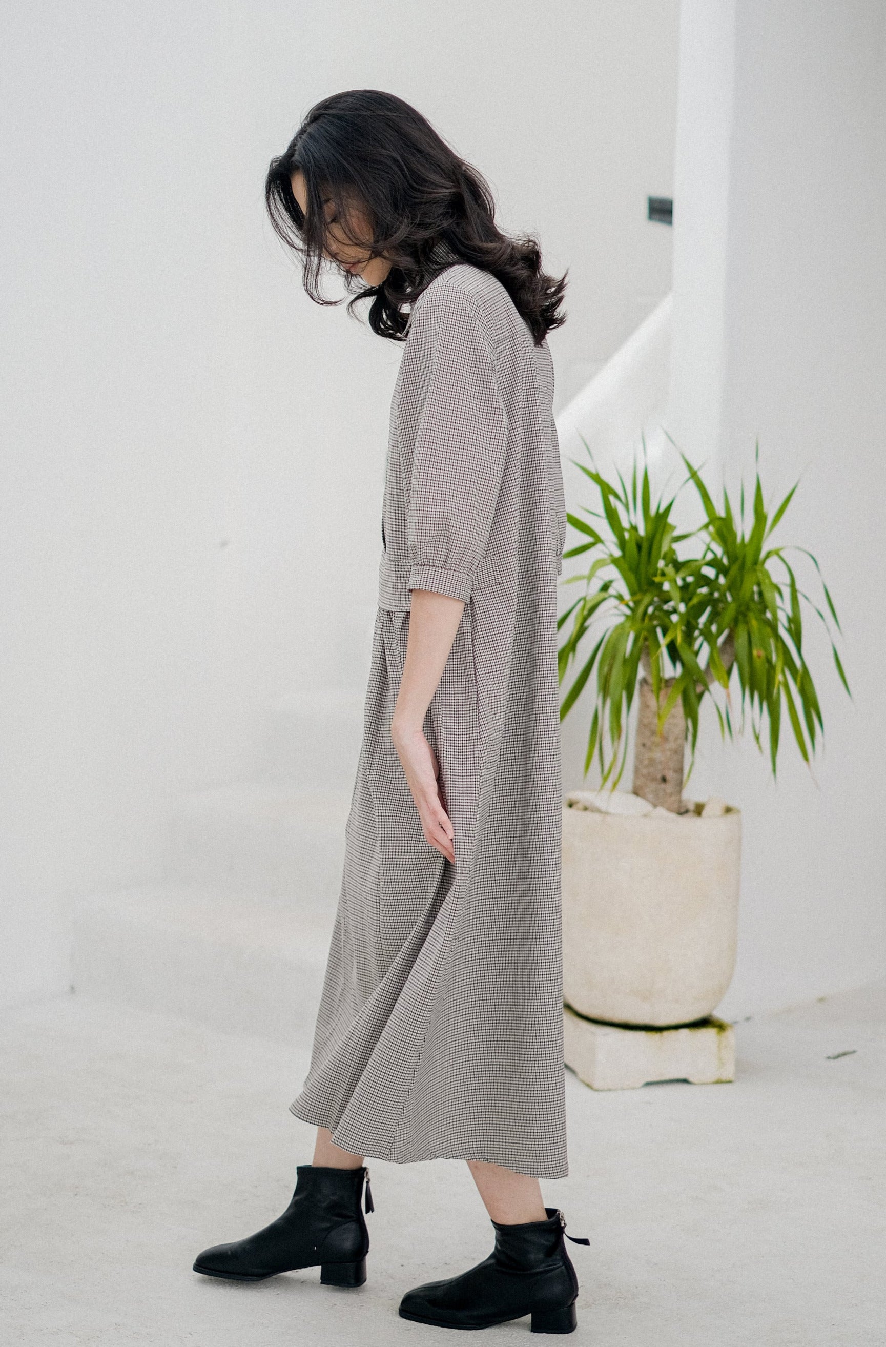 Olinda Dress Grey