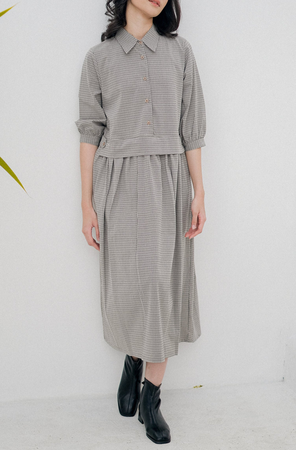 Olinda Dress Grey