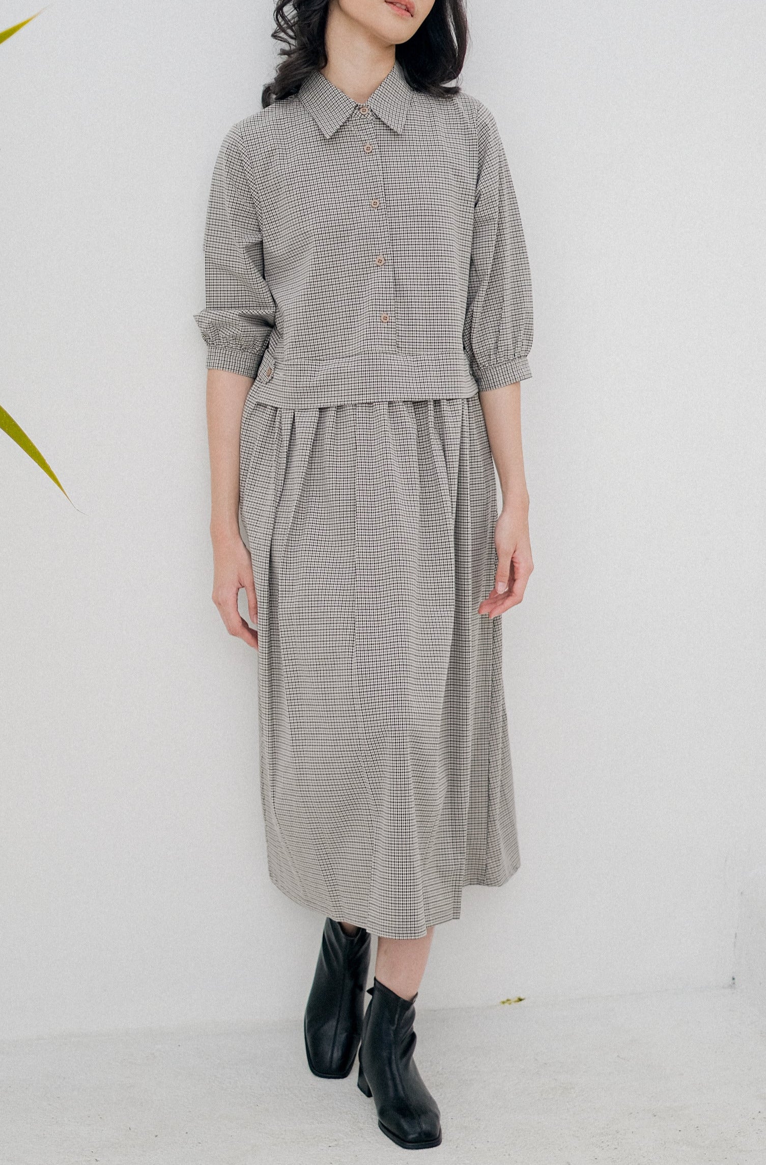 Olinda Dress Grey
