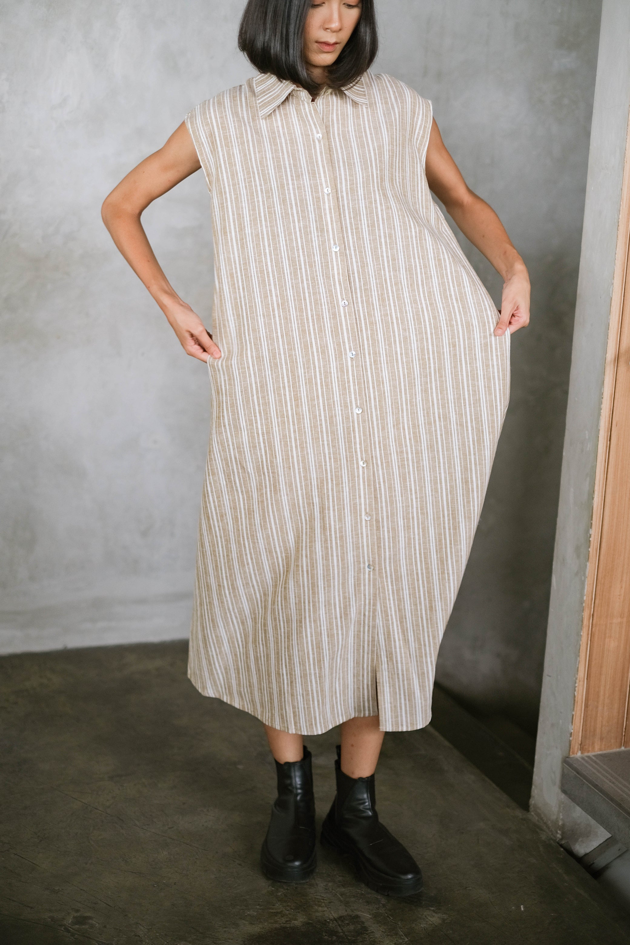 Syifa Linen Dress