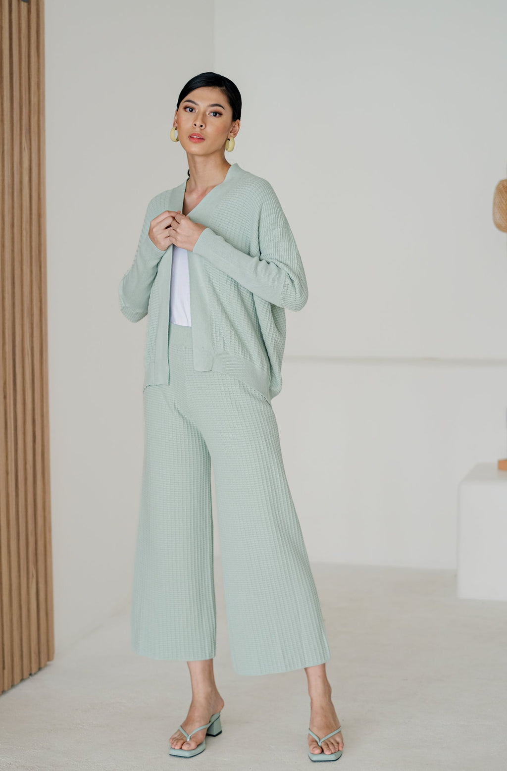 Juan Knitted Pants Mint