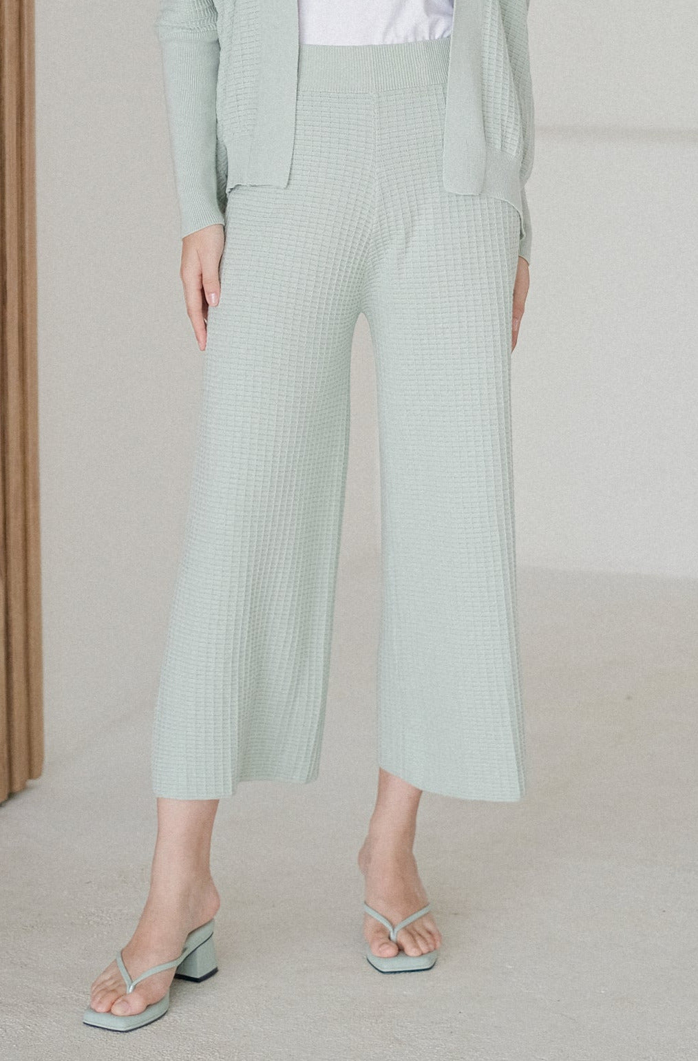 Juan Knitted Pants Mint