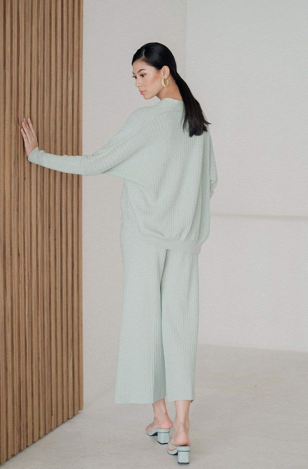 Juan Knitted Pants Mint