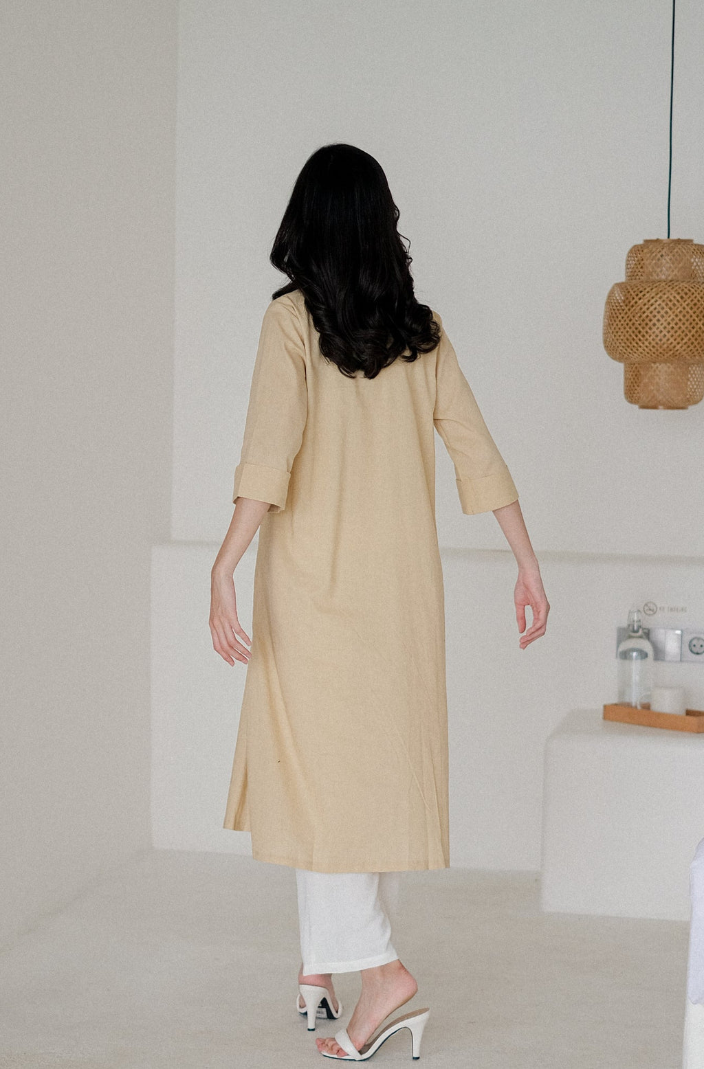Medina Dress Cream