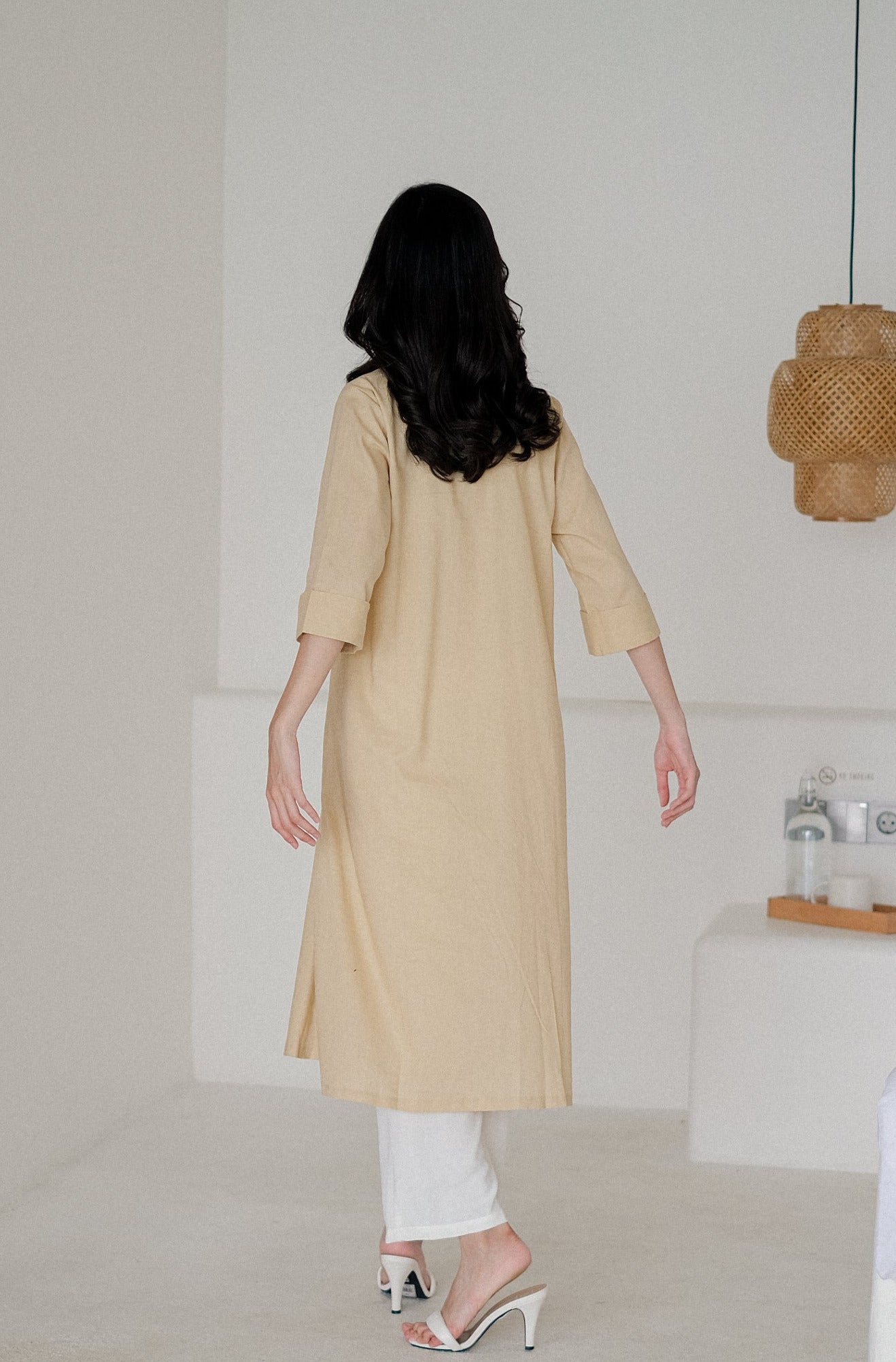 Medina Dress Cream
