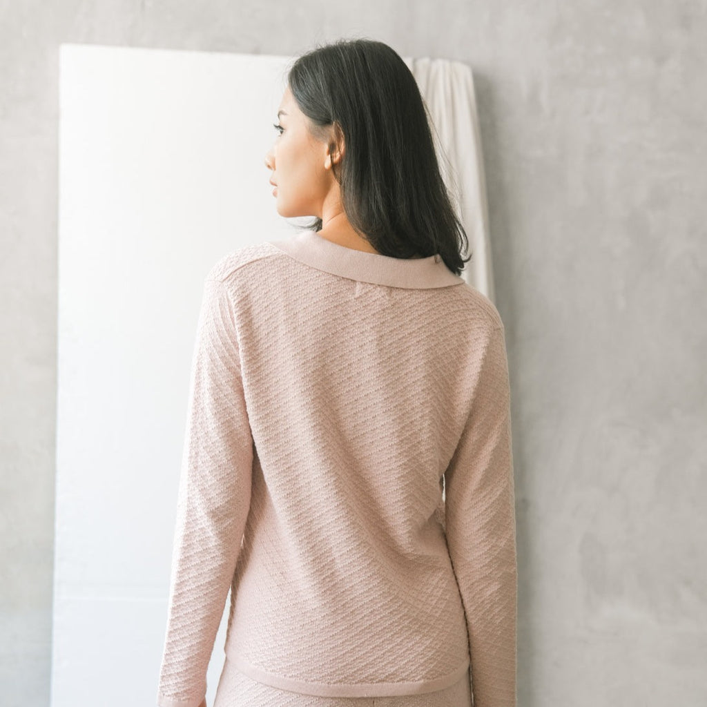Stefani Blouse Jevi Pants Pink