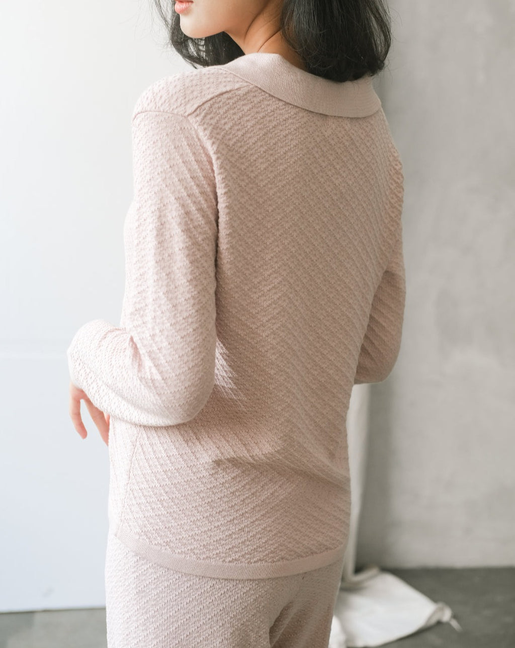 Stefani Blouse Jevi Pants Pink