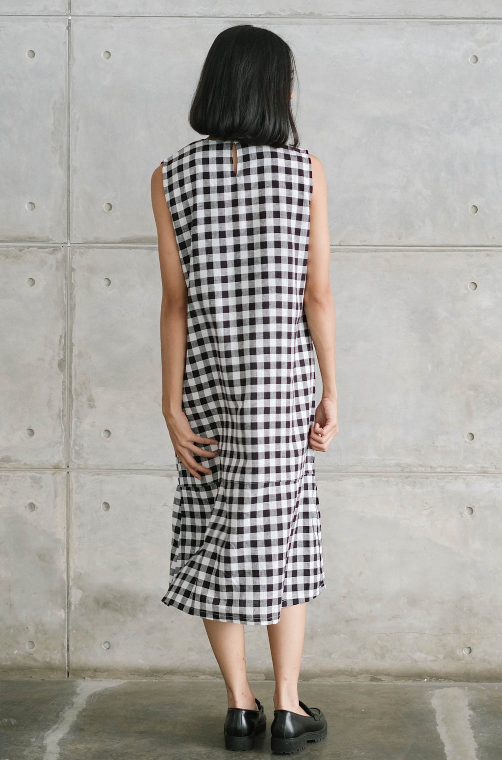 Ryva Linen Dress Black