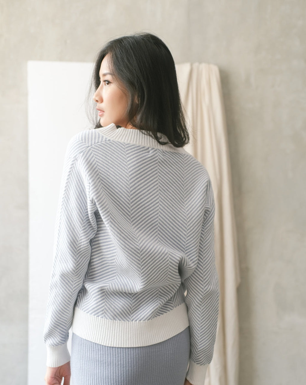 Elyna Cardigan Cerulean Blue