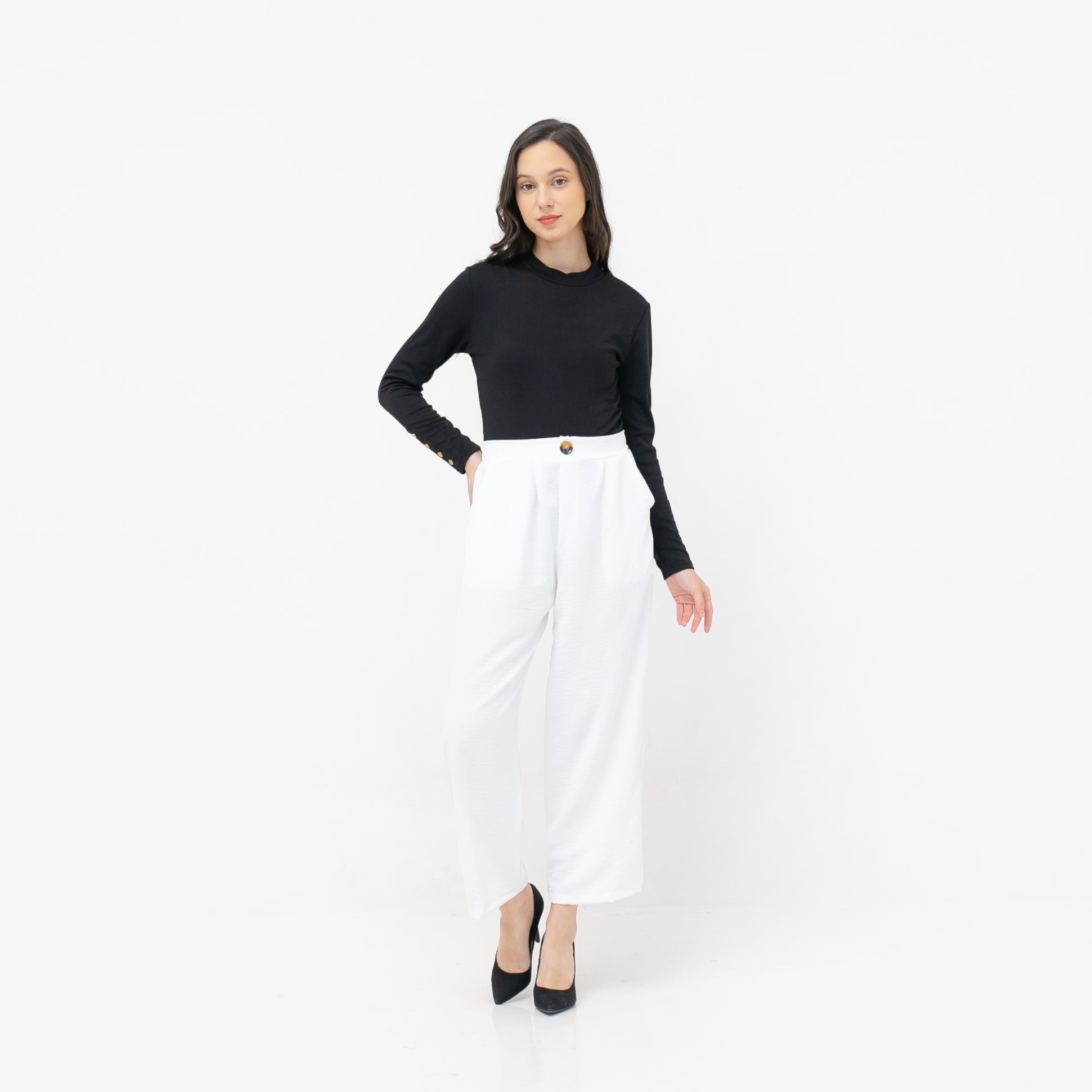 Malika Crinkle Stretch Pants