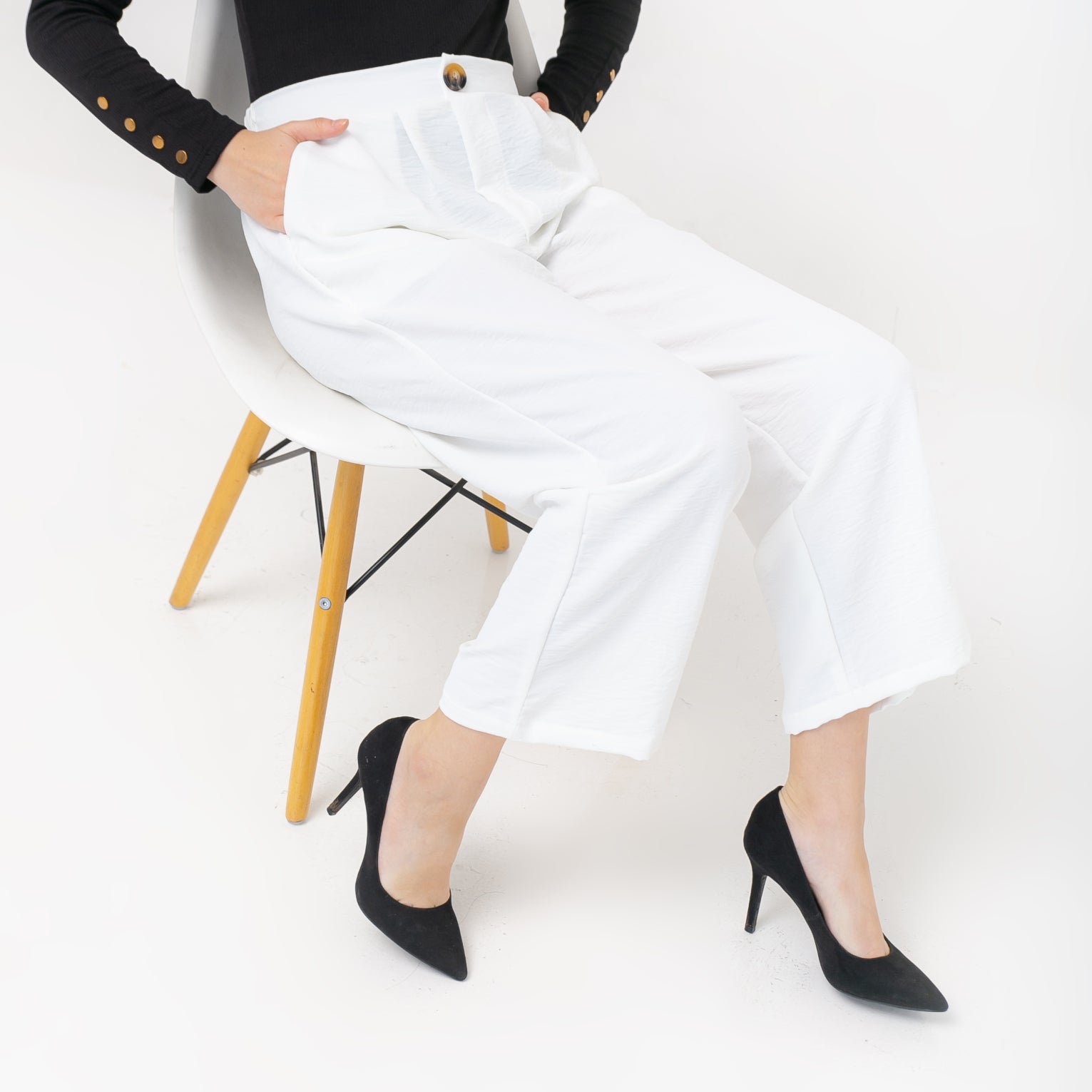Malika Crinkle Stretch Pants
