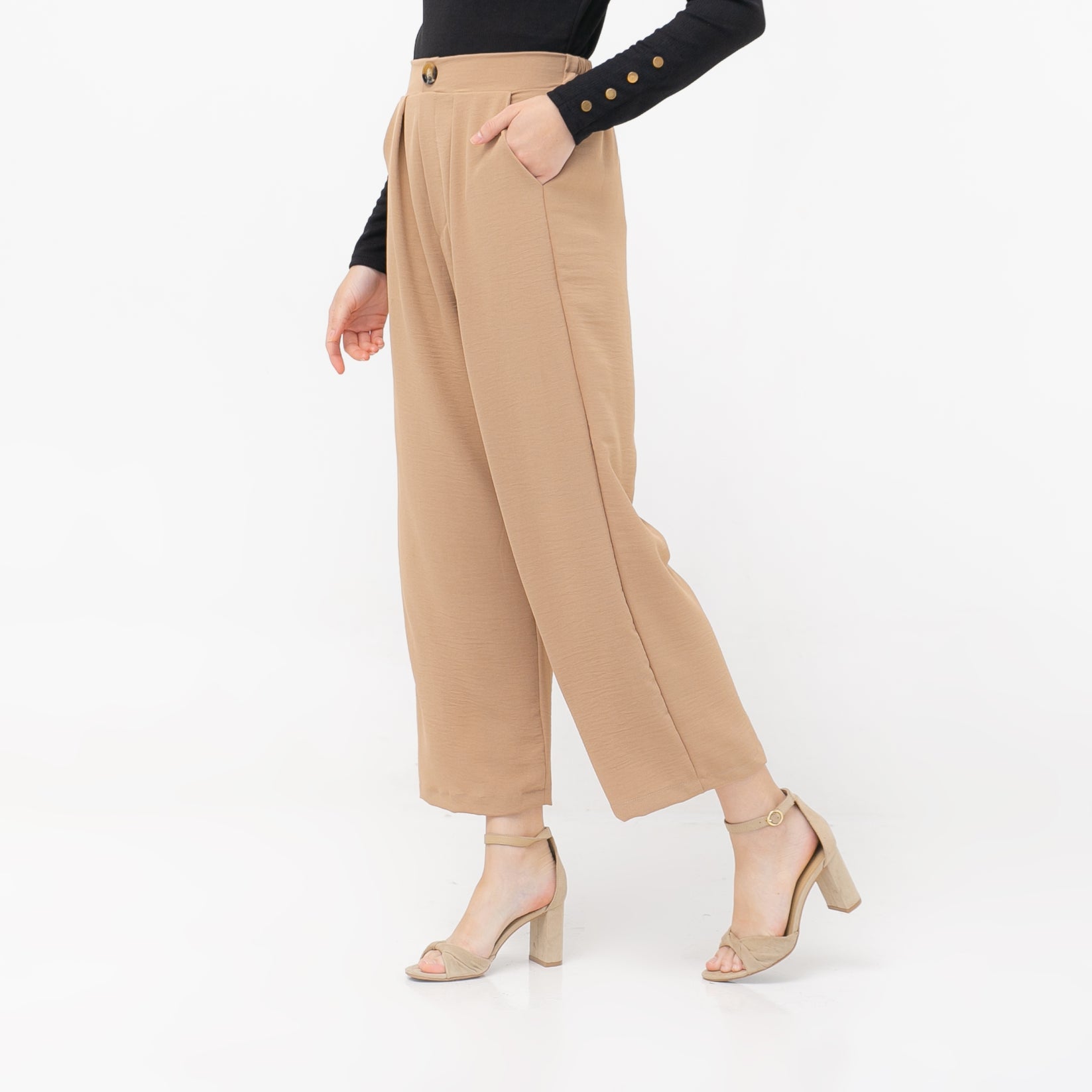 Malika Crinkle Stretch Pants