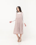 Quinly Crinkle Dress Sand
