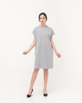 Ophira Cotton Relax Dress Sage