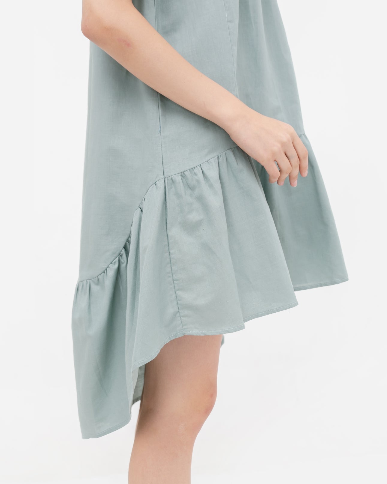 Lolita Linen Dress Sage
