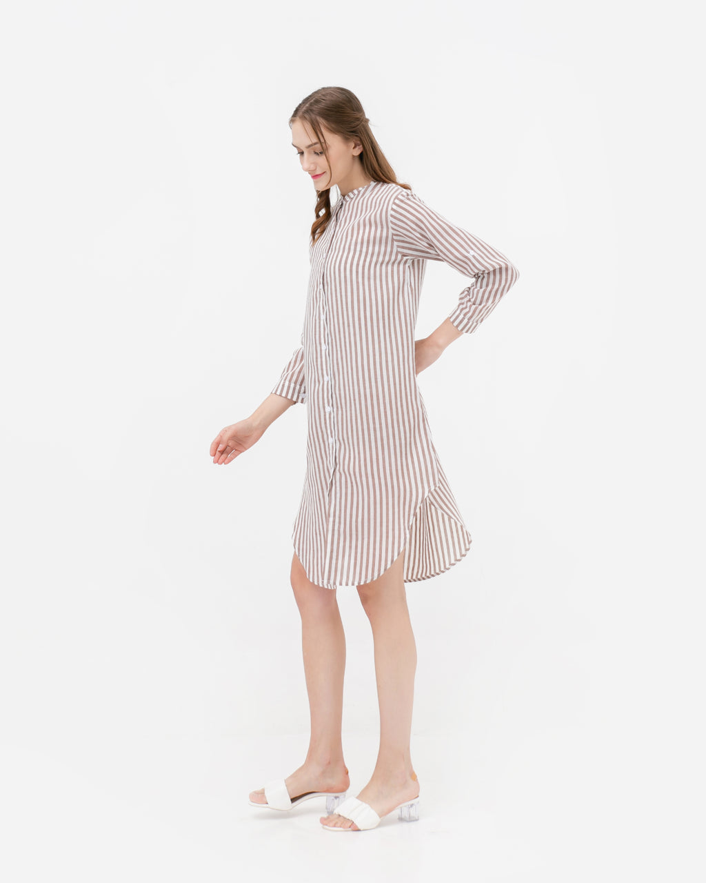 Thalia Cotton Dress / Tunic Mocca