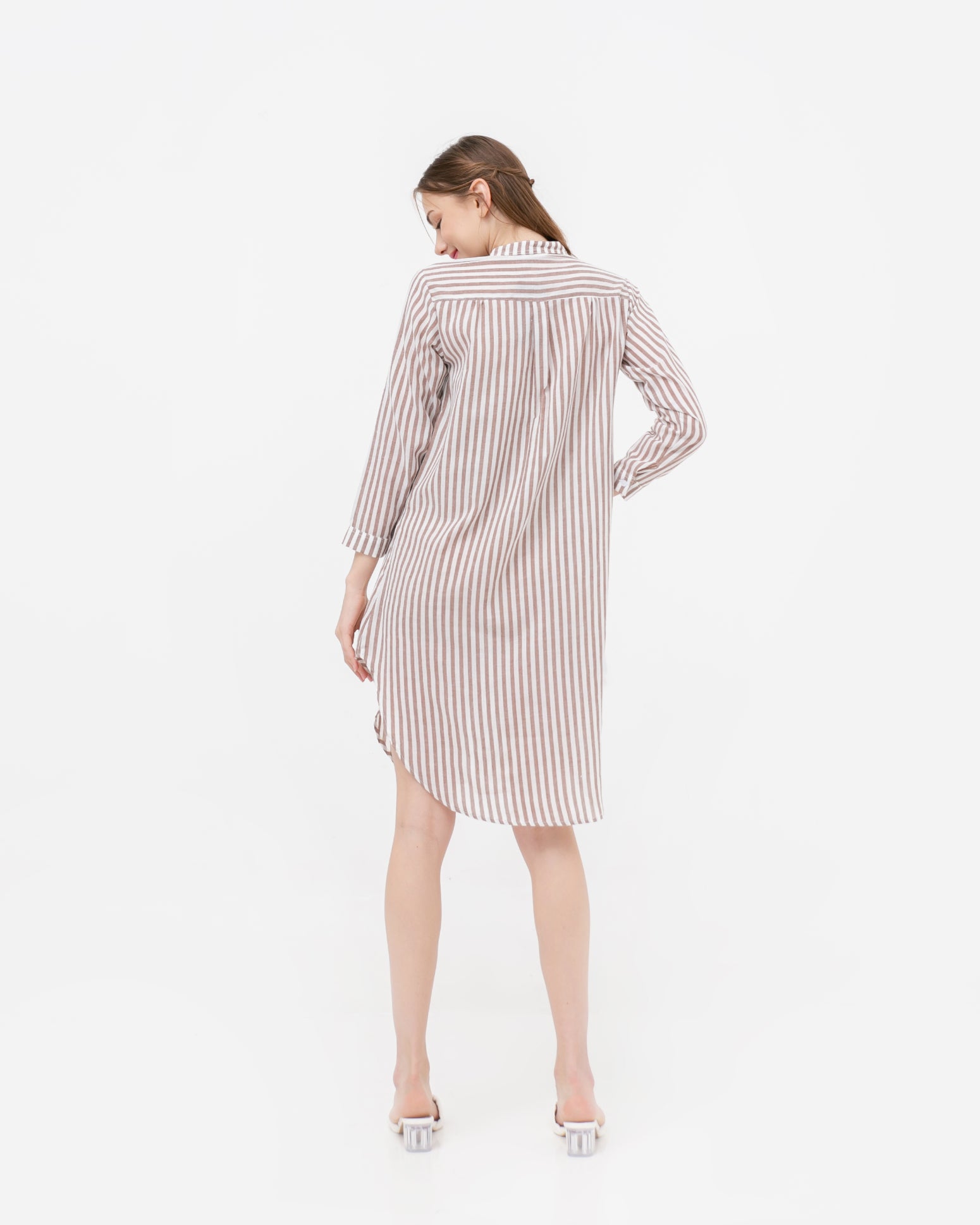 Thalia Cotton Dress / Tunic Mocca