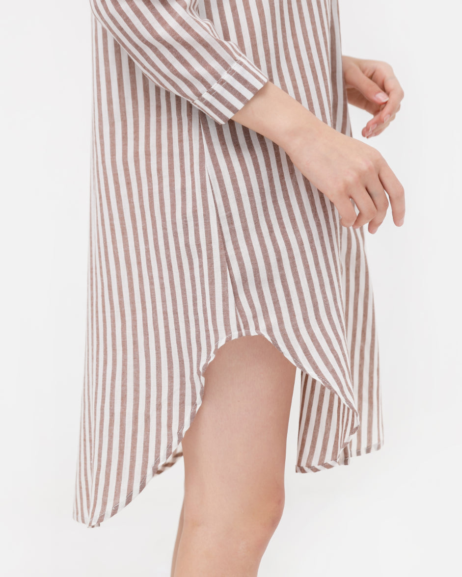 Thalia Cotton Dress / Tunic Mocca