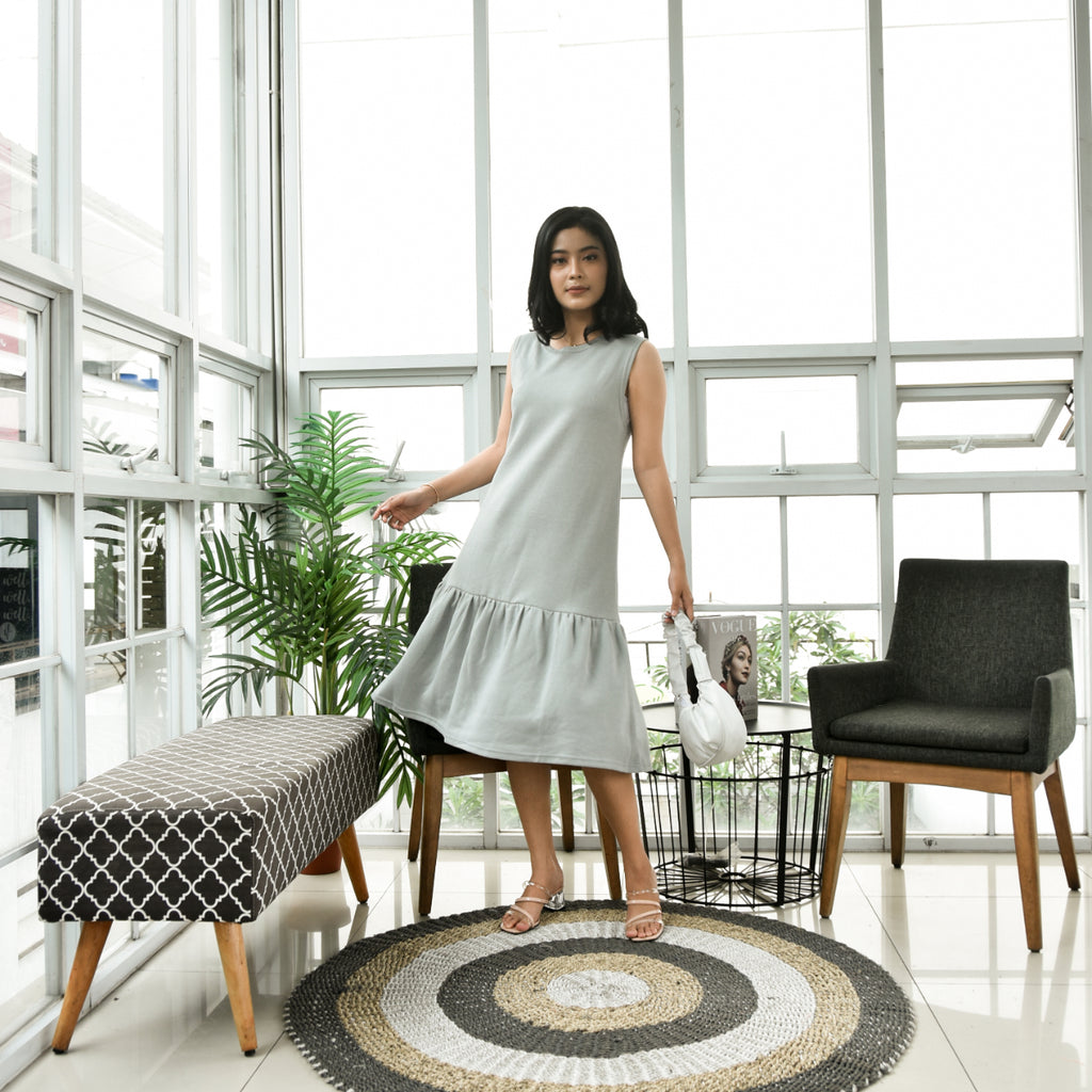 Skylar Cotton Dress Mint Green