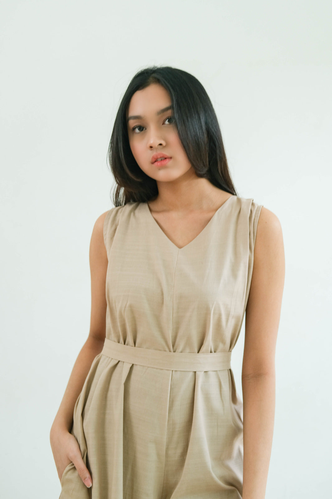 Akemi Linen Jumpsuit