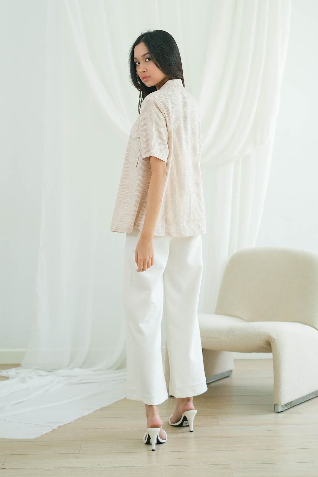 Ezeta Linen Blouse