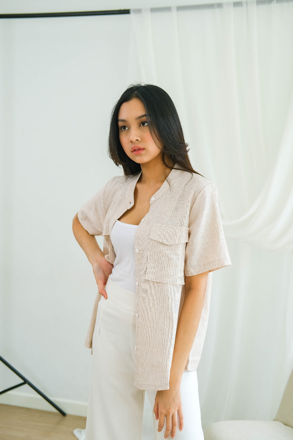 Ezeta Linen Blouse