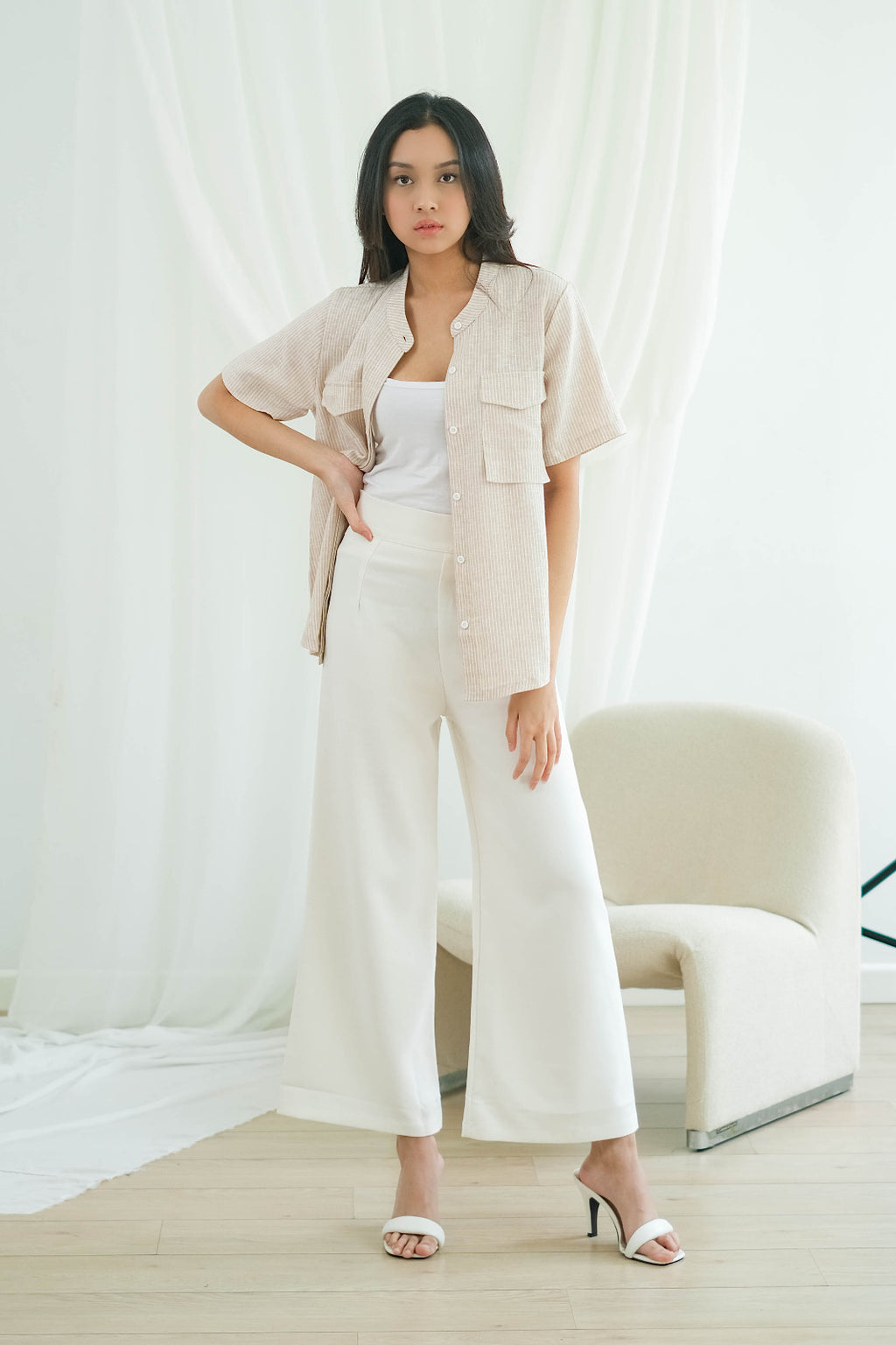 Ezeta Linen Blouse