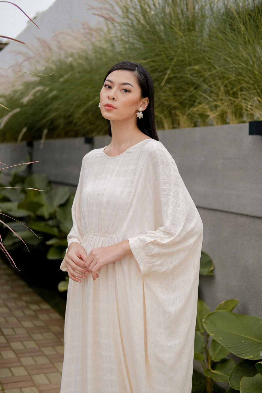 Fatima Dress Cream
