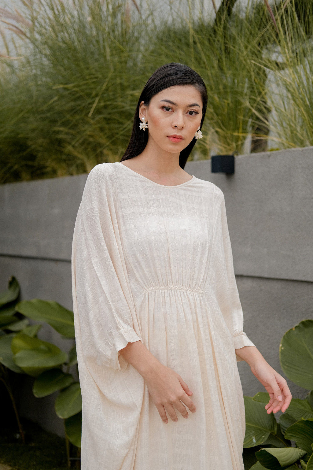 Fatima Dress Cream