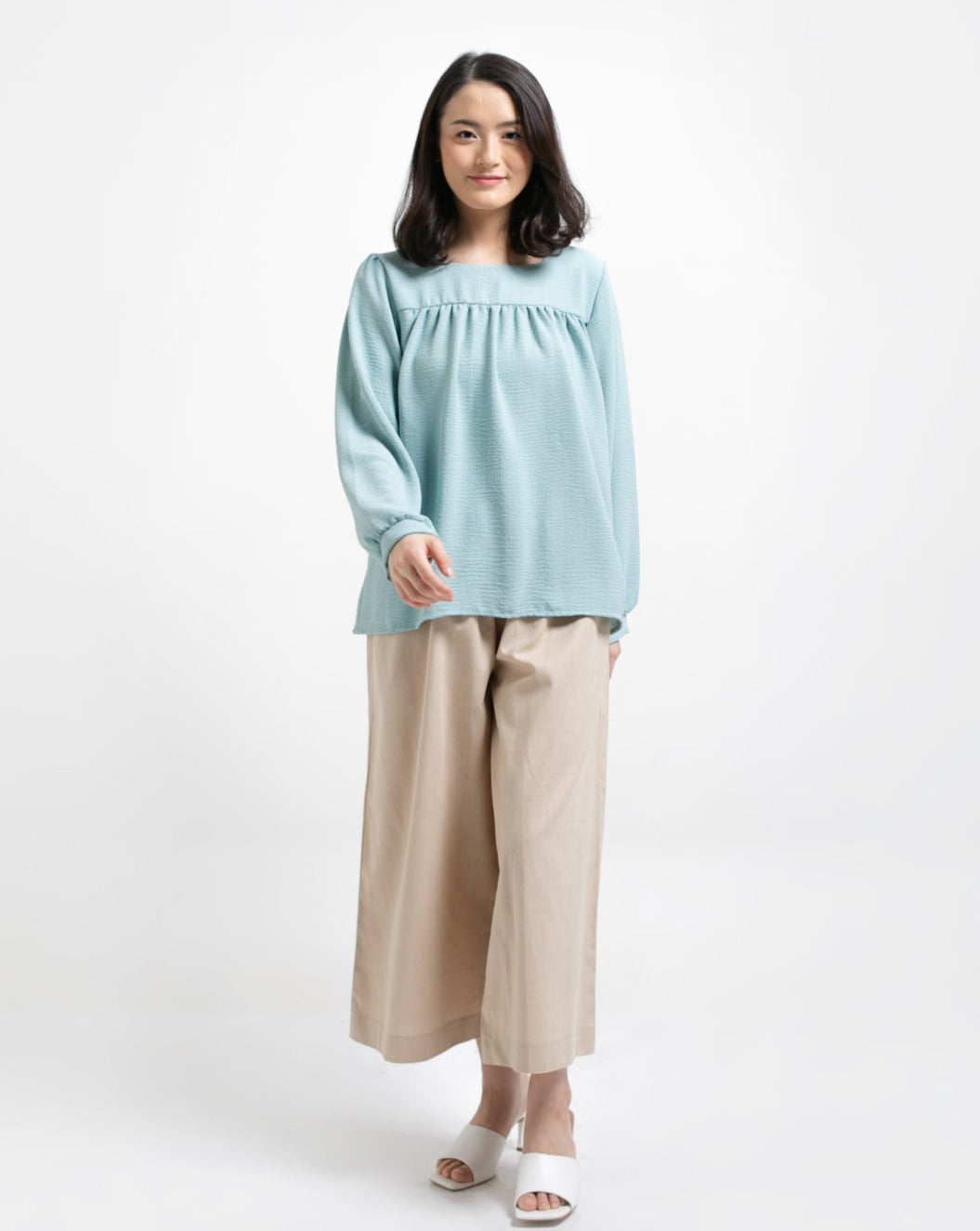 Aileen Crinkle Blouse